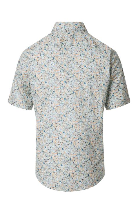 Men's Shirt Casamoda Classic Patterned collar Button down Short sleeve