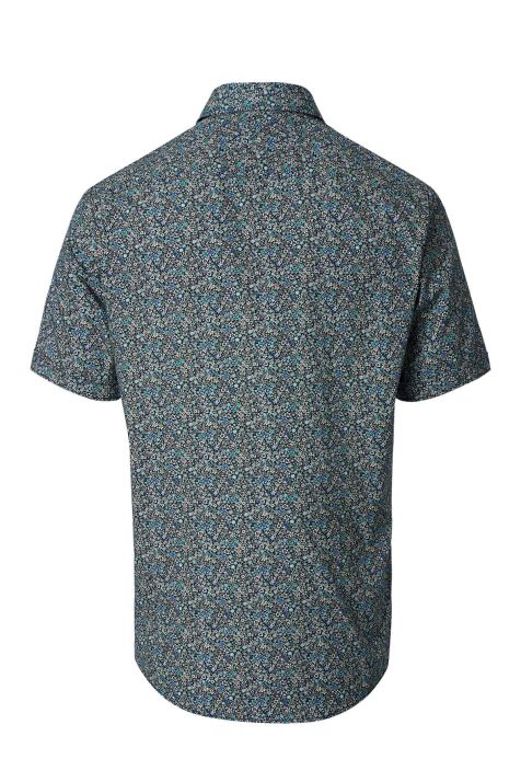 Hemd Herren Casamoda Classic Muster kragen Button-Down Kurze Ärmel