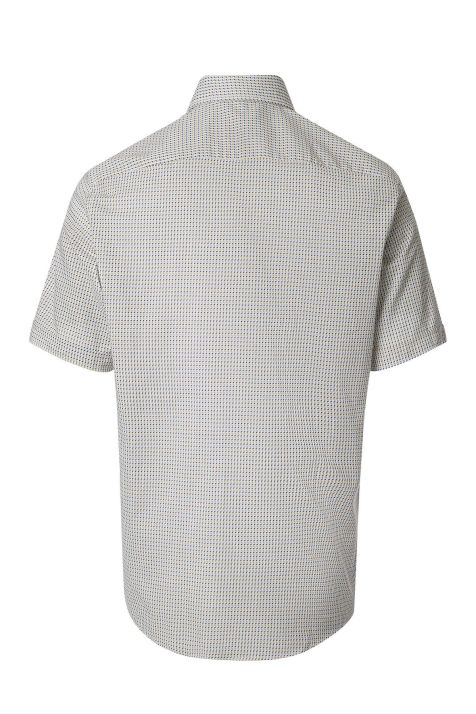 Chemise Homme Casamoda Comfort Motifs col Boutonné Manche courte