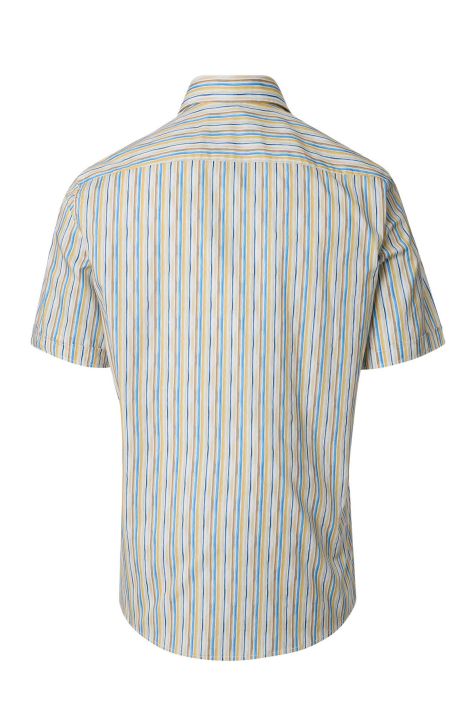 Chemise Homme Casamoda Comfort Motifs col Boutonné Manche courte