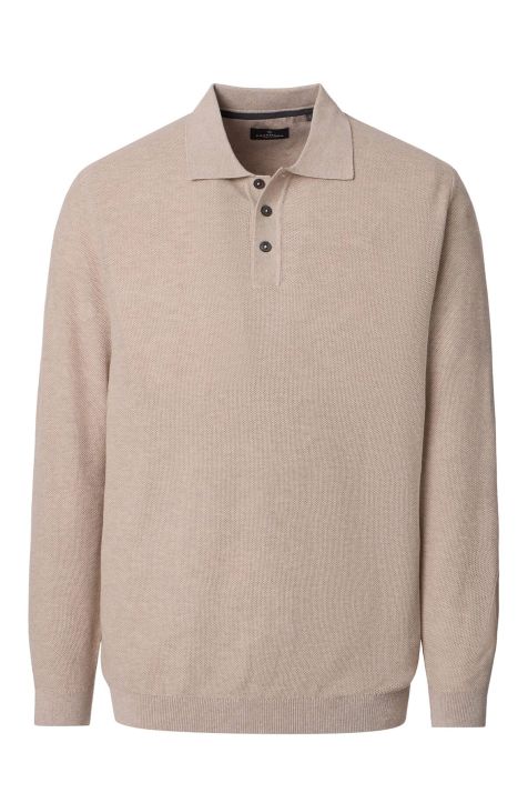 Men's Polo shirt Casamoda Classic Plain Long sleeve
