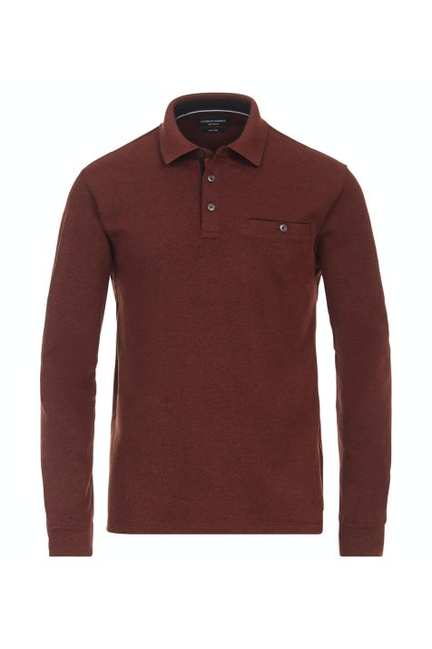 Polo Hombre Casamoda Regular Manga larga