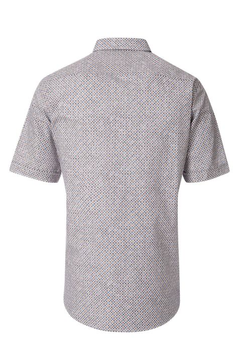 Men's Shirt Casamoda Classic Patterned collar Button down Short sleeve