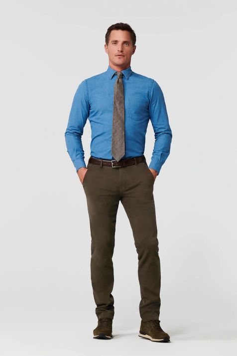 Hose Herren Meyer Chinos Regular