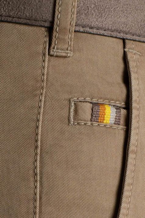 Hose Herren Meyer Chinos Regular Einfarbig