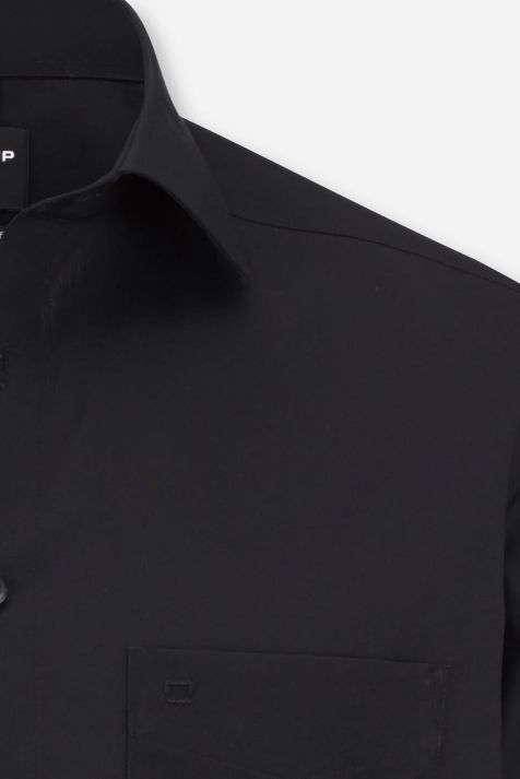 Men's Shirt Olymp Classic Not Iron Plain collar Italian Long sleeve