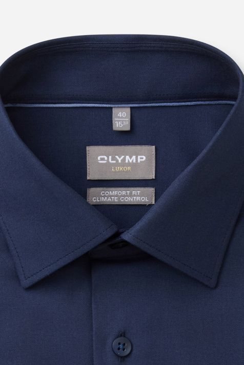 Men's Shirt Olymp Comfort Plain collar French Long sleeve