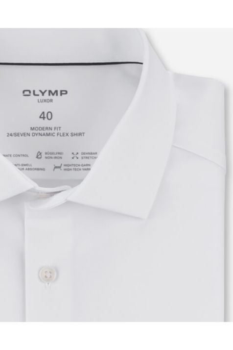 Men's Shirt Olymp Classic Plain collar French Long sleeve