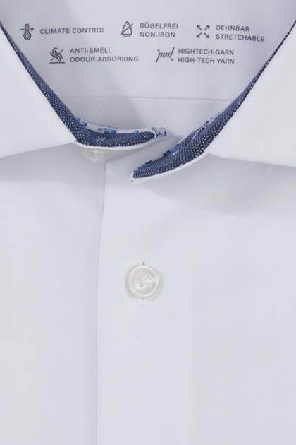 Men's Shirt Olymp Classic Plain collar French Long sleeve
