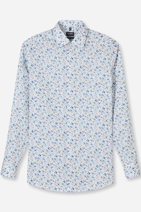 Men's Shirt Olymp Classic Patterned collar French Long sleeve