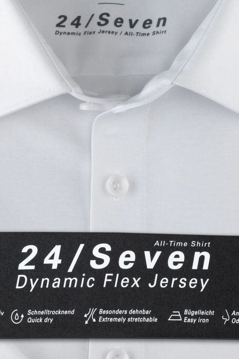 Camisa Hombre Olymp Classic Lisa cuello Italiano Manga corta