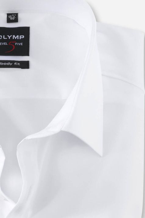 Chemise Homme Olymp Regular Uni col Classique Manche courte