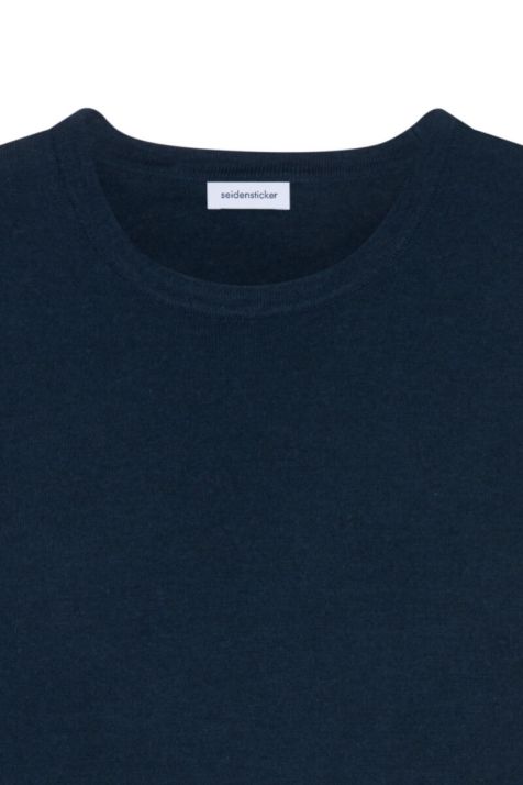 Men's Knitwear Seidensticker Crew-neck Classic Plain 100% wool