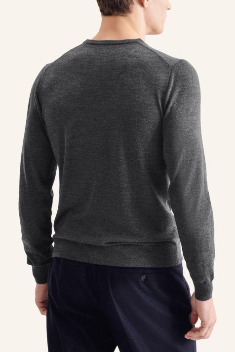 Pulls Homme Seidensticker ras de cou Classic Uni 100% laine