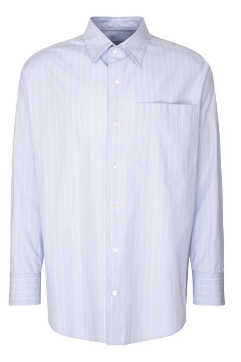 Men's Shirt Seidensticker Comfort Not Iron Stripe collar Italian Long sleeve