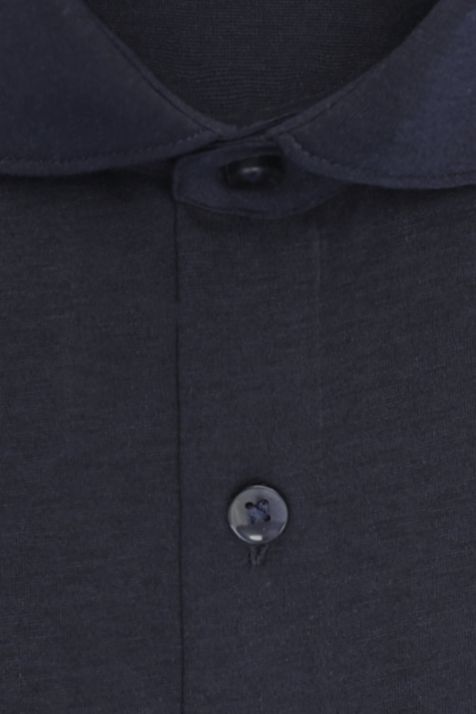 Camisa Hombre Seidensticker Regular Lisa cuello Italiano Manga larga