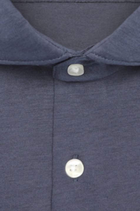 Camisa Hombre Seidensticker Regular Lisa cuello Italiano Manga larga