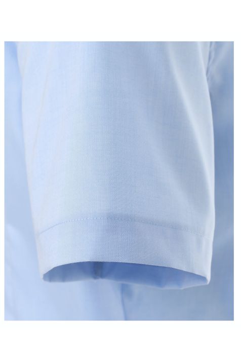 Camisa Hombre Venti Slim No Plancha Lisa cuello Francés Manga corta