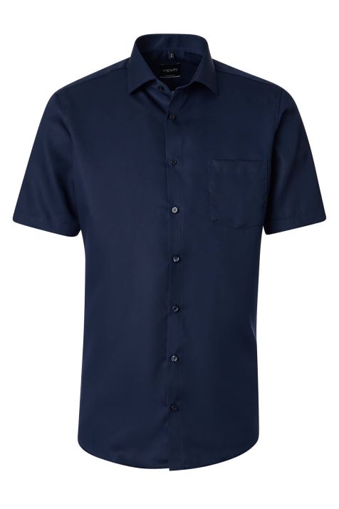 Men's Shirt Venti Comfort Plain collar Italian Short sleeve