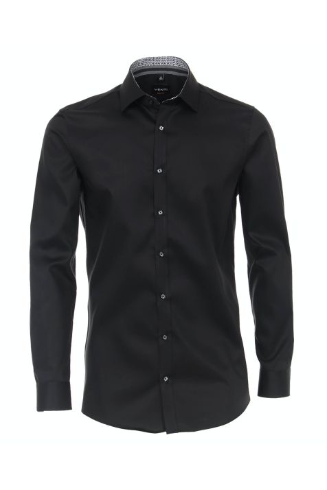 Men's Shirt Venti Slim Not Iron Plain collar French Long sleeve