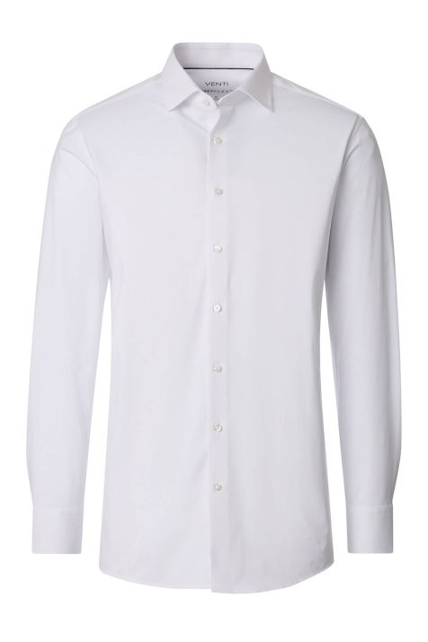 Chemise Homme Venti Regular Uni col Classique Manche longue