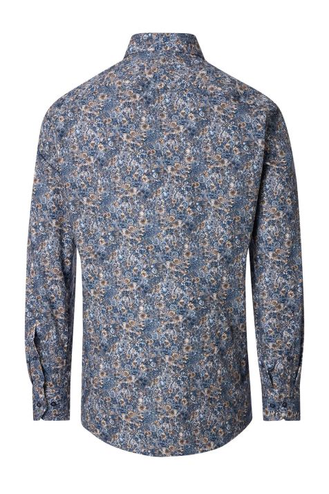 Camisa Hombre Venti Regular Estampada cuello Italiano Manga larga