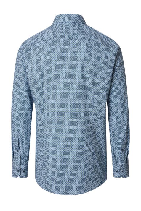 Chemise Homme Venti Regular Motifs col Classique Manche longue
