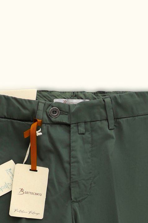 Pantalon Homme B-Settecento Chino Slim Uni 97% coton 3% elastan