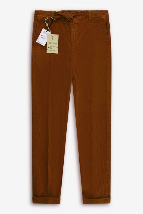 Pantalon Hombre B-Settecento Chino Slim Lisa 98% algodón 2% cada uno