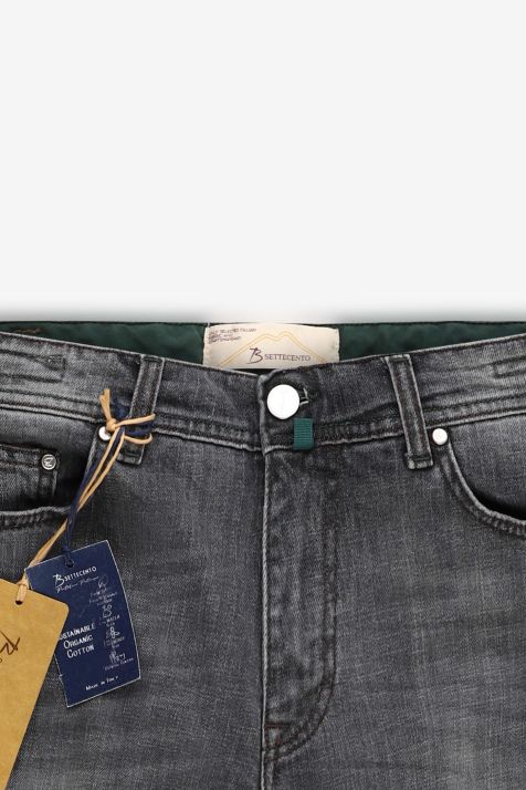 Pantalon Homme B-Settecento Chino Regular Uni 99 % coton, 1 % élasthanne
