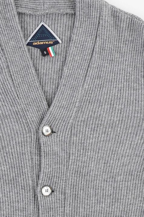 Men's Knitwear Adamus Jacket Slim Semi-plain 51% viscosa, 30% poliestere, 19% poliamide
