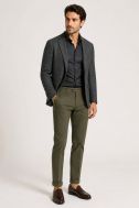 Trousers B-Settecento Slim B700-4033-MH700-65-0926
