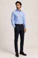 Shirt no iron Caliban Regular CALIBAN-1SPPFWQUB1-PE26