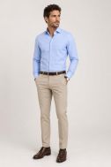 Hemd Ingram Slim INGRAM-5G143-SLIM-SC-ML-XT-02-B