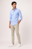 Hemd Ingram Slim INGRAM-5G143-SLIM-SC-ML-XT-02-B
