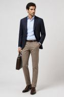 Trousers B-Settecento Slim KQ-B700-4029-MH712-83