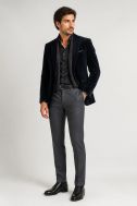 Trousers B-Settecento Slim KQ-B700-5045-MH700-86