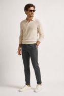 Trousers B-Settecento Slim KQ-B700-7025-MH700-86
