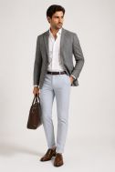 Pantalones B-Settecento Slim KQ-B700-7073-MH700-91