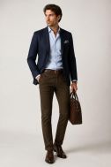 Pantalon B-Settecento Slim KQ-B700-8007-MH700-93