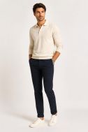 Trousers B-Settecento Slim KQ-B700-8029-MH712-91