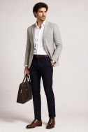 Trousers B-Settecento Slim KQ-B700-8557-MH700-91