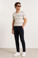 Trousers B-Settecento Slim KQ-B700-8557-MH700-91