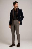 Trousers B-Settecento Slim KQ-B700-8776-MH700-53