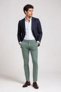 Pantalon Moro Slim MORO-MH-611-VERDE ACQUA