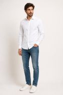 Camisa Caliban Slim PKR-CALIBAN-422-GIO-FUR-FIR-UA1