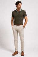 Polo shirt NOVE11 Slim SKT20AF09ESLIME6C