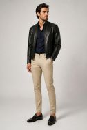 Trousers Yan Simmon Slim YAN-SIMMON-T503-OSTRO-BEIGE