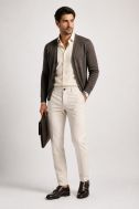 Trousers Yan Simmon Slim YAN-SIMMON-T503-OSTRO-OFFWHITE