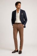 Pantalones Yan Simmon Slim YAN-SIMMON-T640-MAN-TABACCO